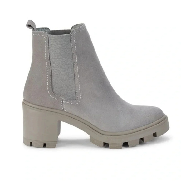 SPLENDID
Melisa Suede Chelsea Boots Size 7.5 in Gray - Picture 1 of 9